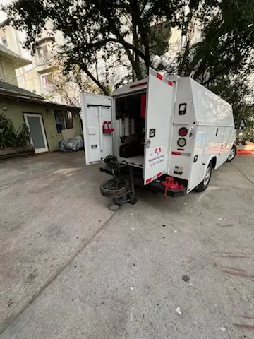 Magnet Plumbing service vehicle on-site for Faucet Repair in Lake Worth