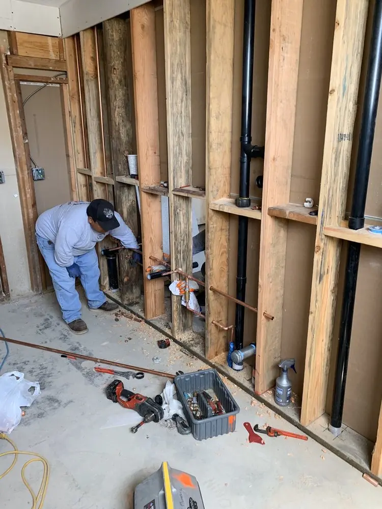 Commercial rough-in plumbing for Trenchless Sewer Repair in Lake Worth